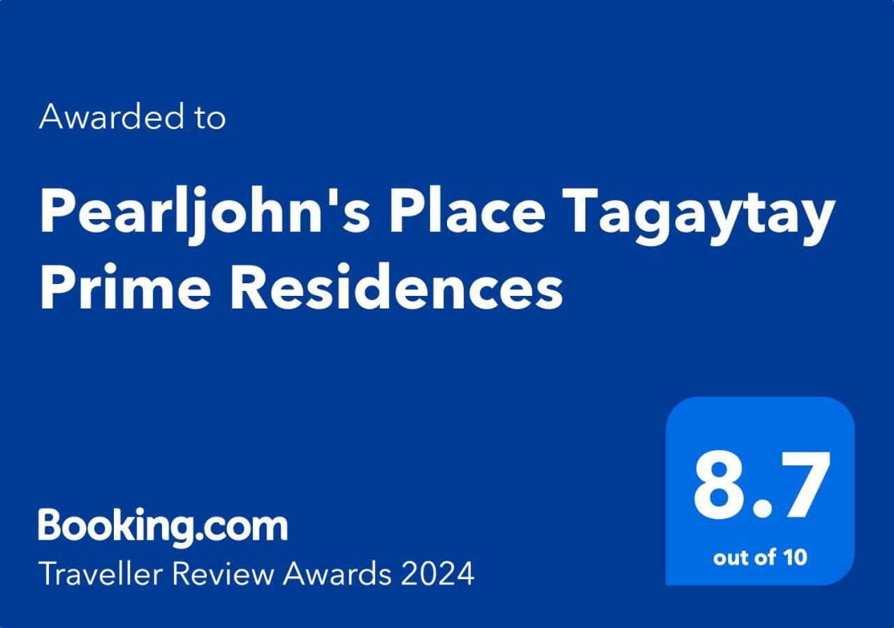 Pearljohn'S Place Tagaytay Prime Residences Tagaytay City Exterior foto